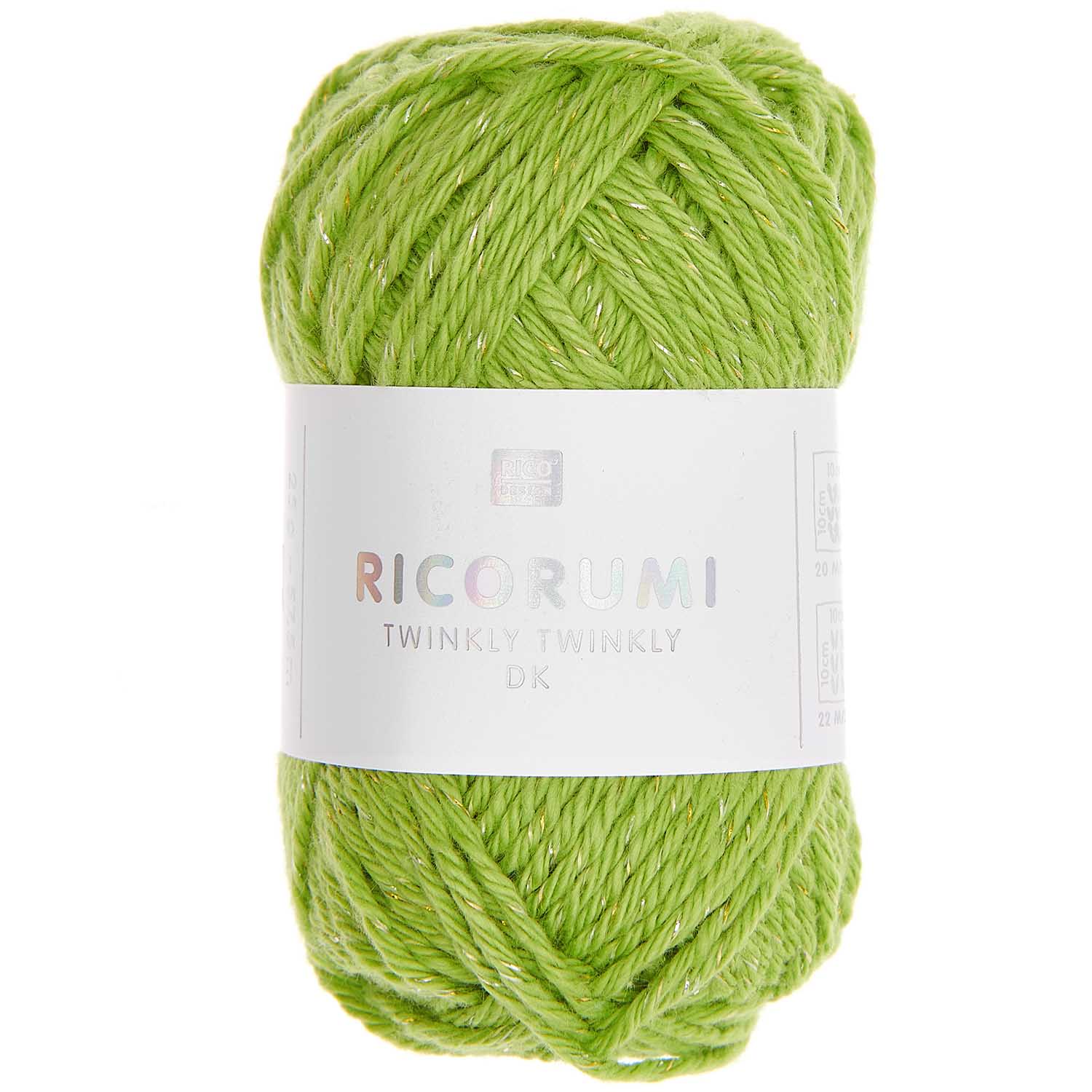 Rico Design Ricorumi Twinkly Twinkly dk GRÜN 25g 52m