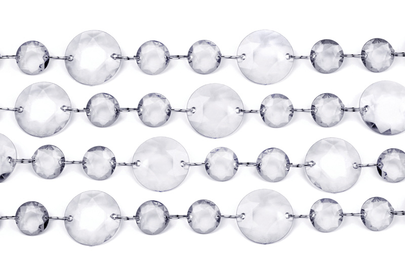 Kristallgirlande Crystal Garland 1m 