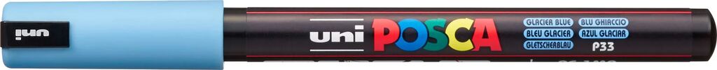 Uni Posca Marker PC-1MR GLETSCHERBLAU Extra feine Spitze 0,7mm