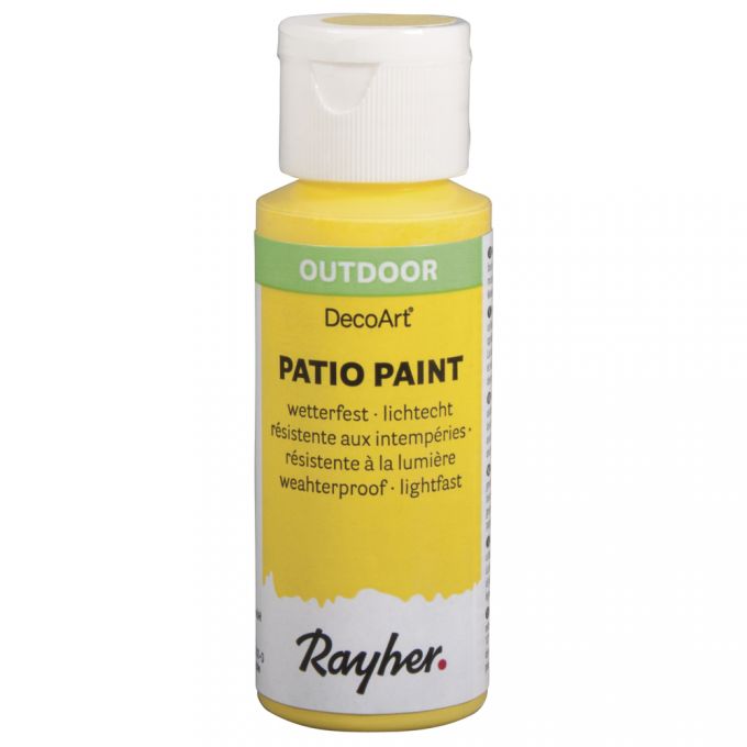 Patio Paint 59ml, Allwetterfarbe, Acrylfarbe für draußen, Außenbereichsfarbe