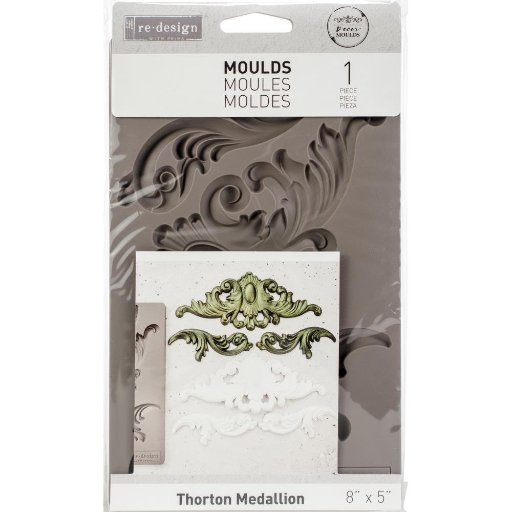 Silikon Pressform Thorton Medaillon 12,7x20,3cm