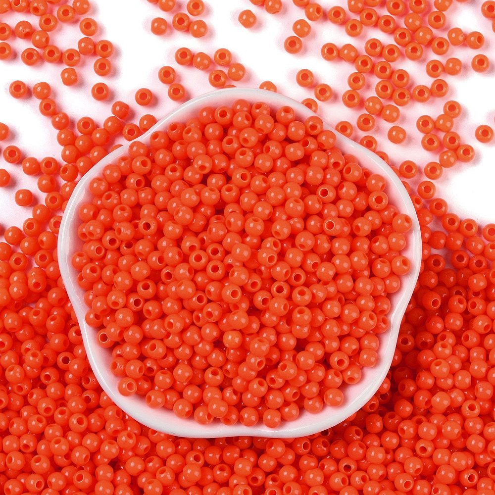 Acrylperlen Uni 4mm Lochbohrung 1,6mm 600 Stück Acrylperlen Uni 4mm Lochbohrung 1,6mm 600 Stück
