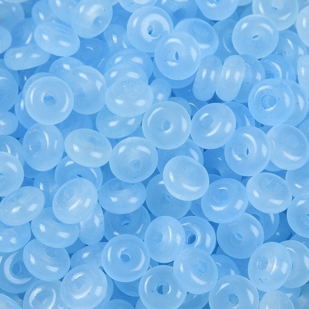 Donut transluscent light sky blue