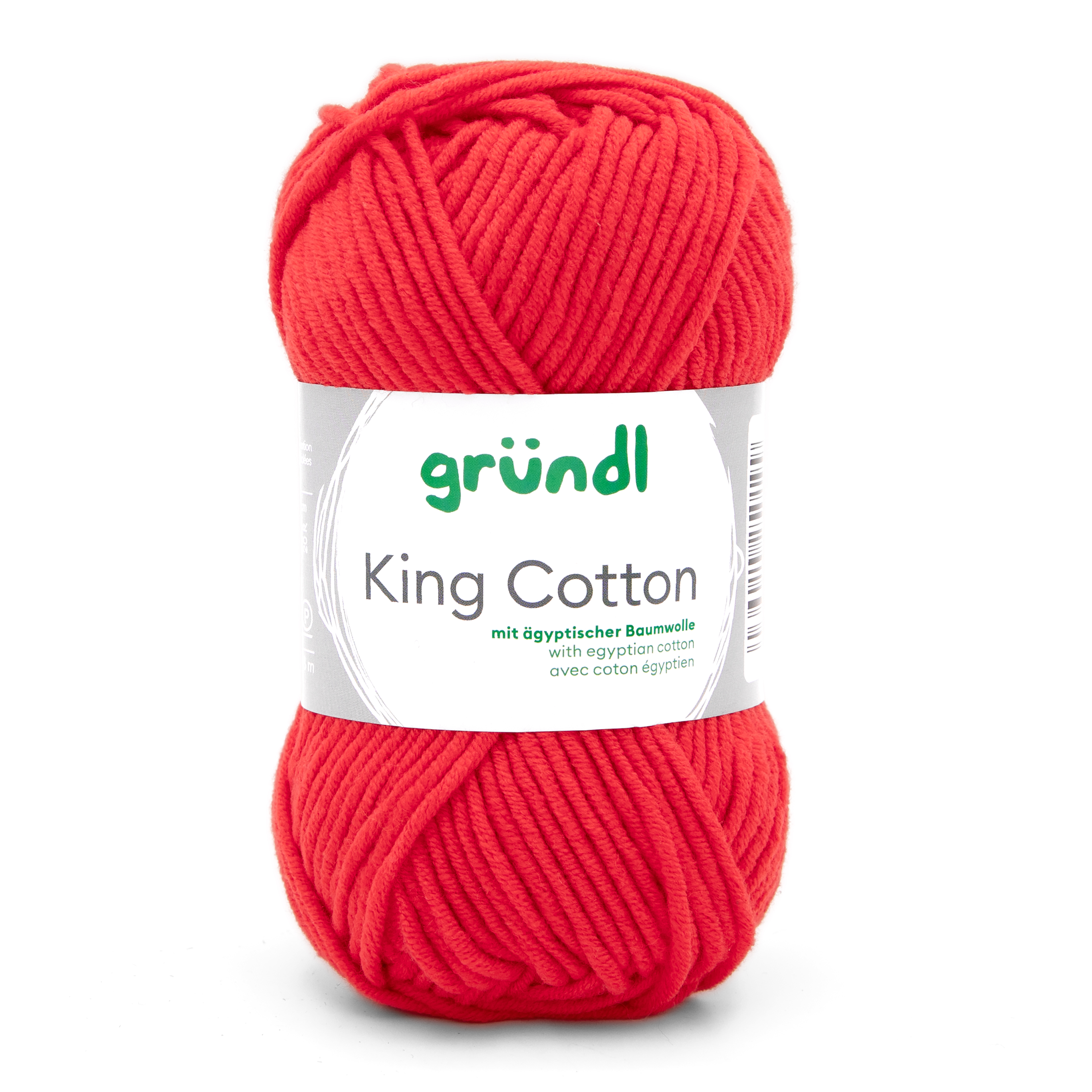 King Cotton ROT 55 % Polyacryl 45 % Baumwolle (egypt) 50g/78m