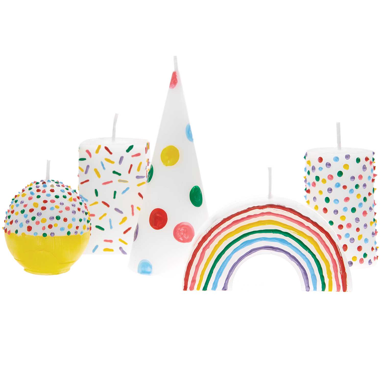 Candle Liner Kerzenmalfarbe Set Regenbogen 6 Stk