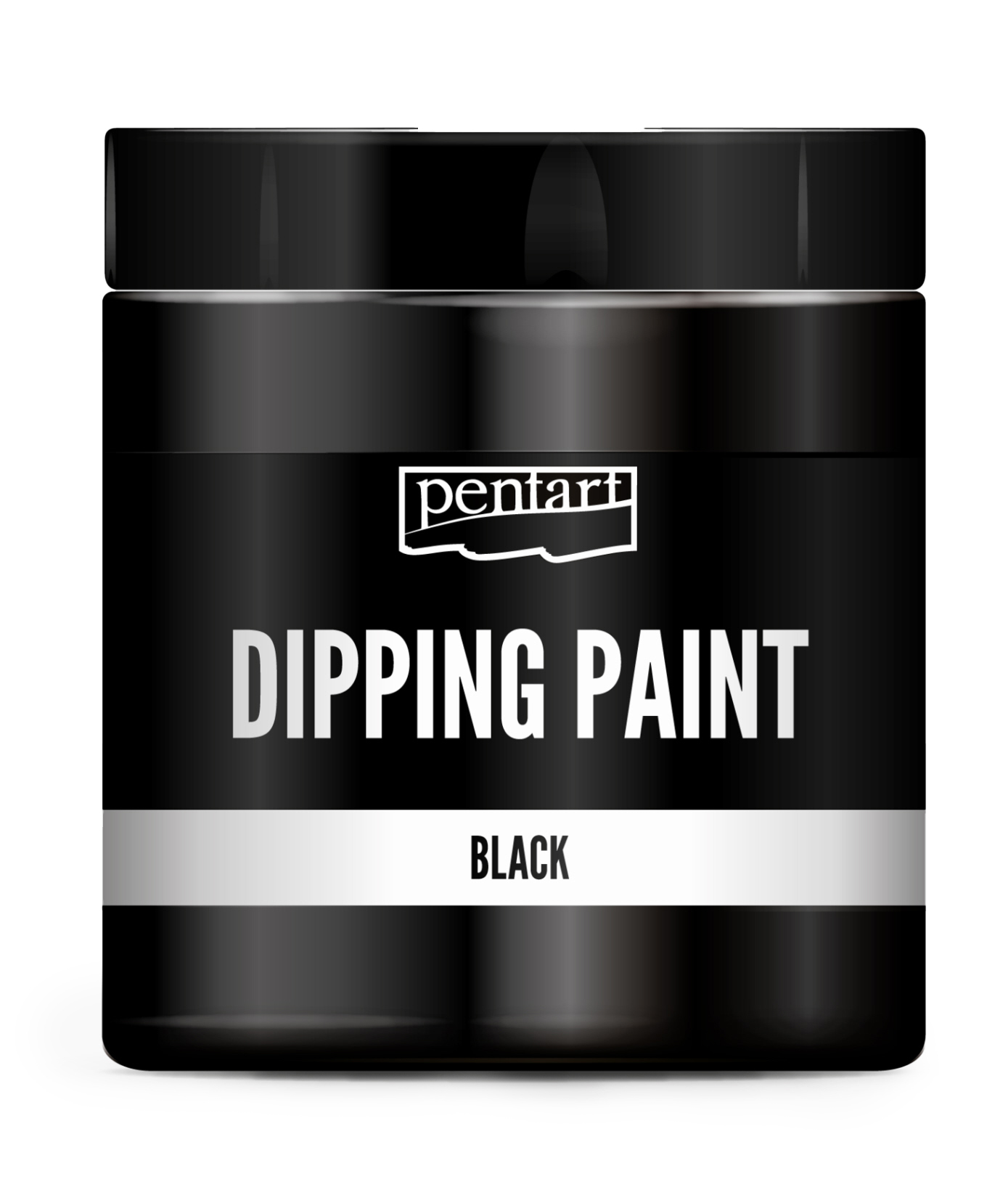 Pentart Tauchfarbe Dipping Paint schwarz 250 ml