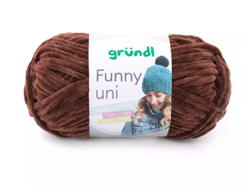 Wolle Funny, chenilleartige Microfaser, 100g/120m 100% Polyacryl Wolle Funny, chenilleartige Microfaser, 100g/120m 100% Polyacryl