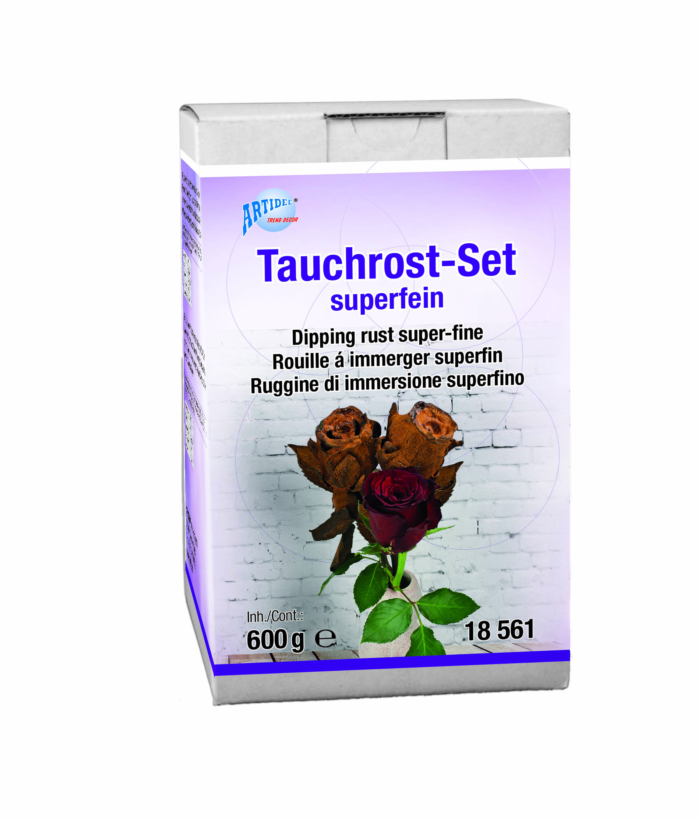 Tauchrost-Set + Haftmedium superfein Dipping-Rust 600g
