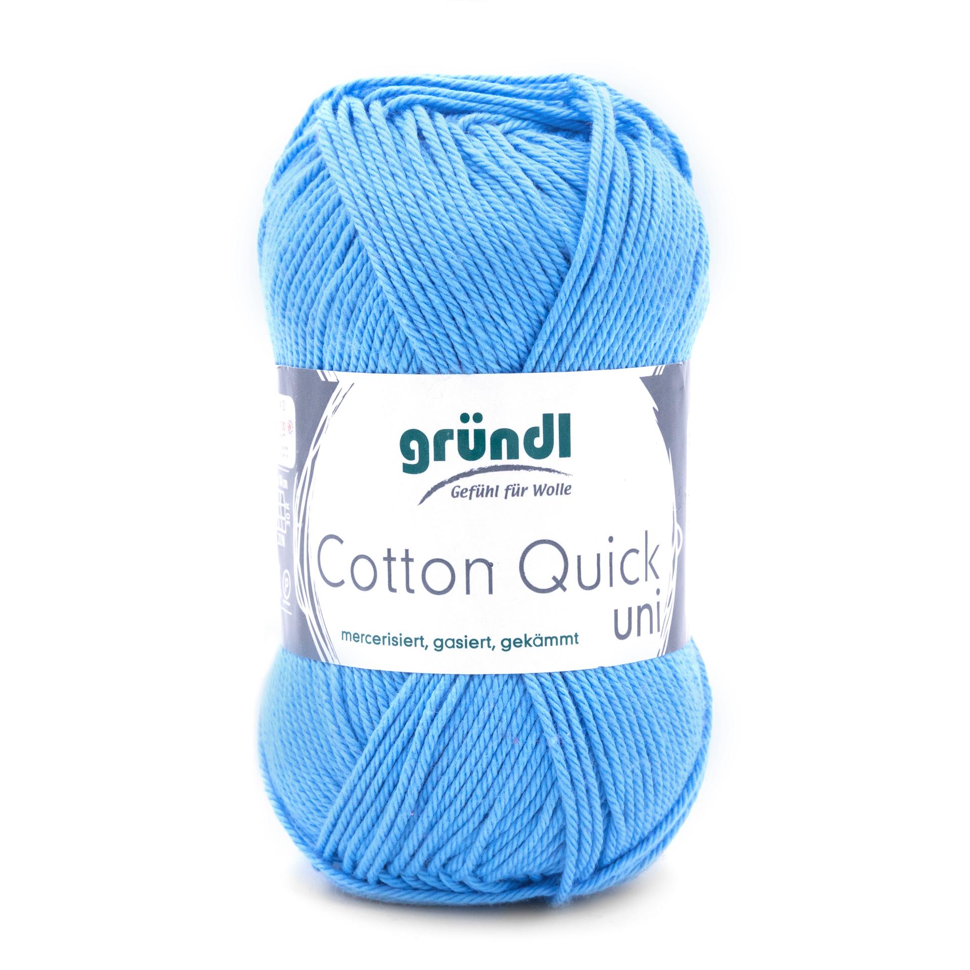 Cotton Quick uni, 100 % Baumwolle, 50g/125m