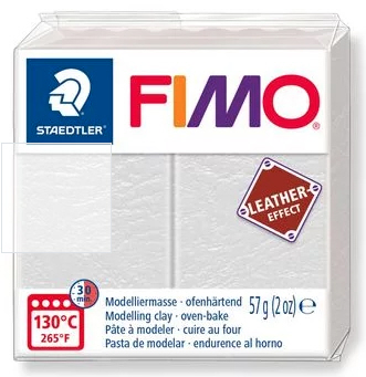 FIMO leather-effect elfenbein, 57g