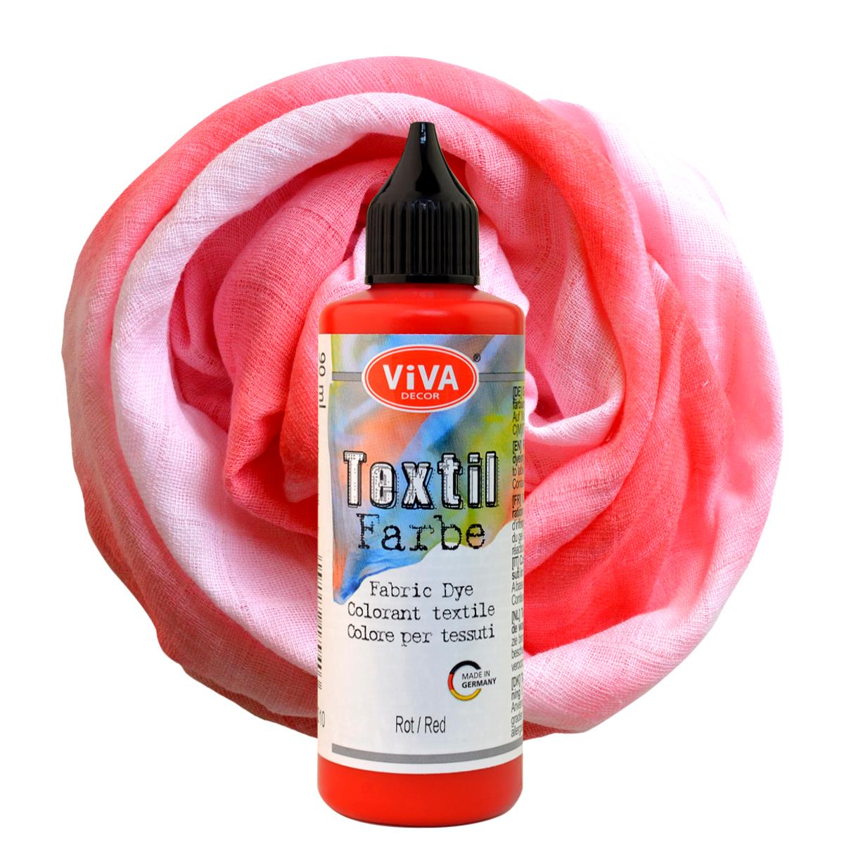 Viva Decor Textil- und Batikfarbe 90 ml Viva Decor Textil- und Batikfarbe 90 ml
