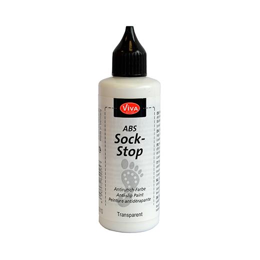 ABS Sock-Stop Antirutsch-Farbe transparent 82ml