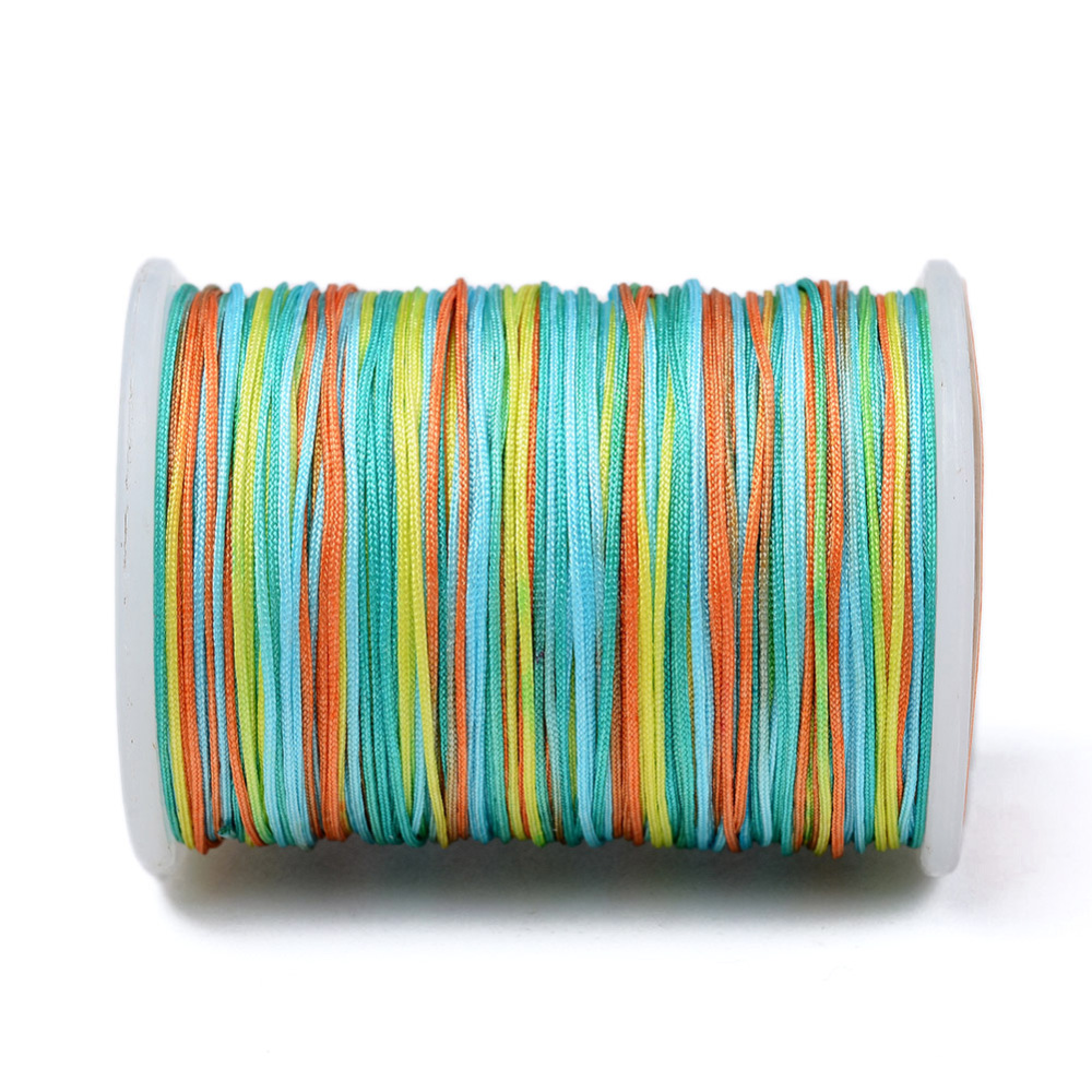 Polyesterkordel 0,4mm Farbmix 15m/Rolle Polyesterkordel 0,4mm Farbmix 15m/Rolle