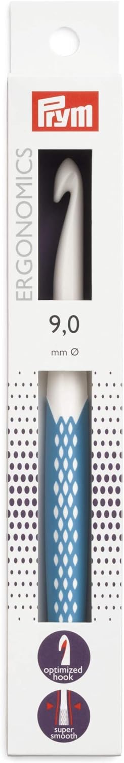 Prym Ergonomics Wollhäkelnadel ergonomisch geformt verschiedene Stärken Prym Ergonomics Wollhäkelnadel ergonomisch geformt verschiedene Stärken