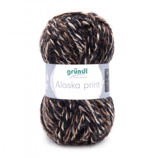 Alaska Wolle Print,  100g/75m 