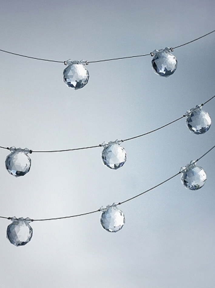 Kristallgirlande Crystal Garland 2m 