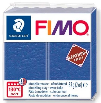 FIMO leather-effect indigo, 57g