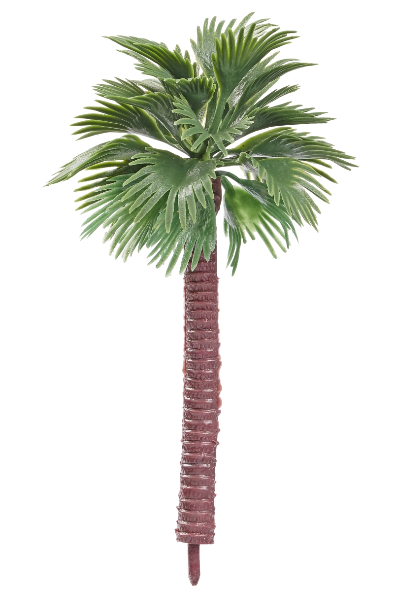 Miniatur Palme mit Holzfuß 10cm 
