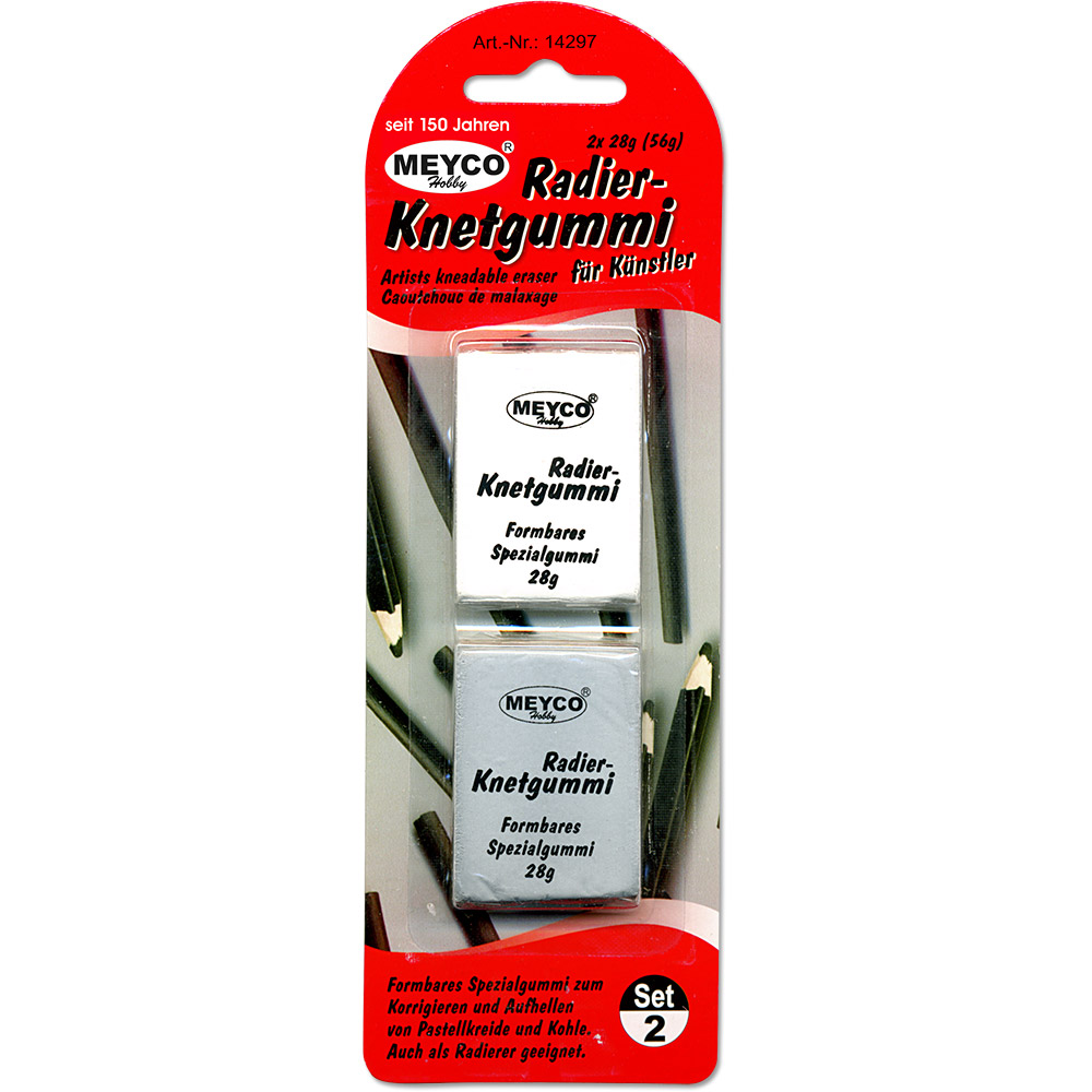 Radier-Knetgummi für Künstler 2x28g Radier-Knetgummi für Künstler 2x28g