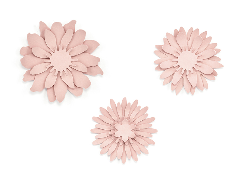 Paperdecorations Flowers Papierblumen Dekorations-Blumen 