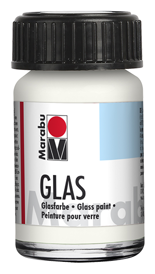 Transparente Glasmalfarbe, 15ml  auf Basis organischer Lösungsmittel Glasfarben