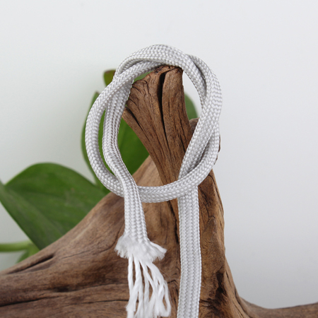 Paracord Kordel UNI HELLGRAU einfärbig 4mm 100m/ Bund  