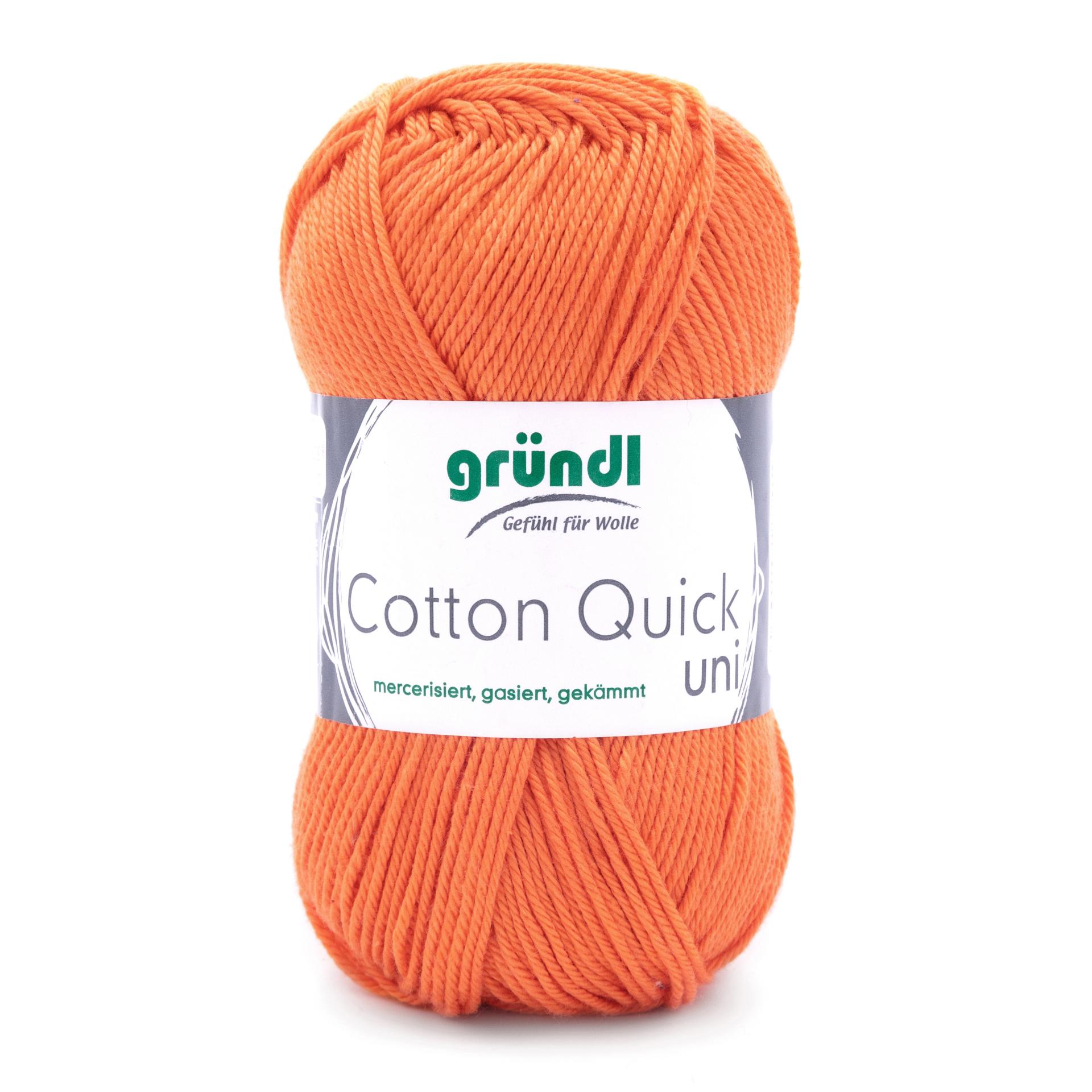 Cotton Quick uni, 100 % Baumwolle, 50g/125m