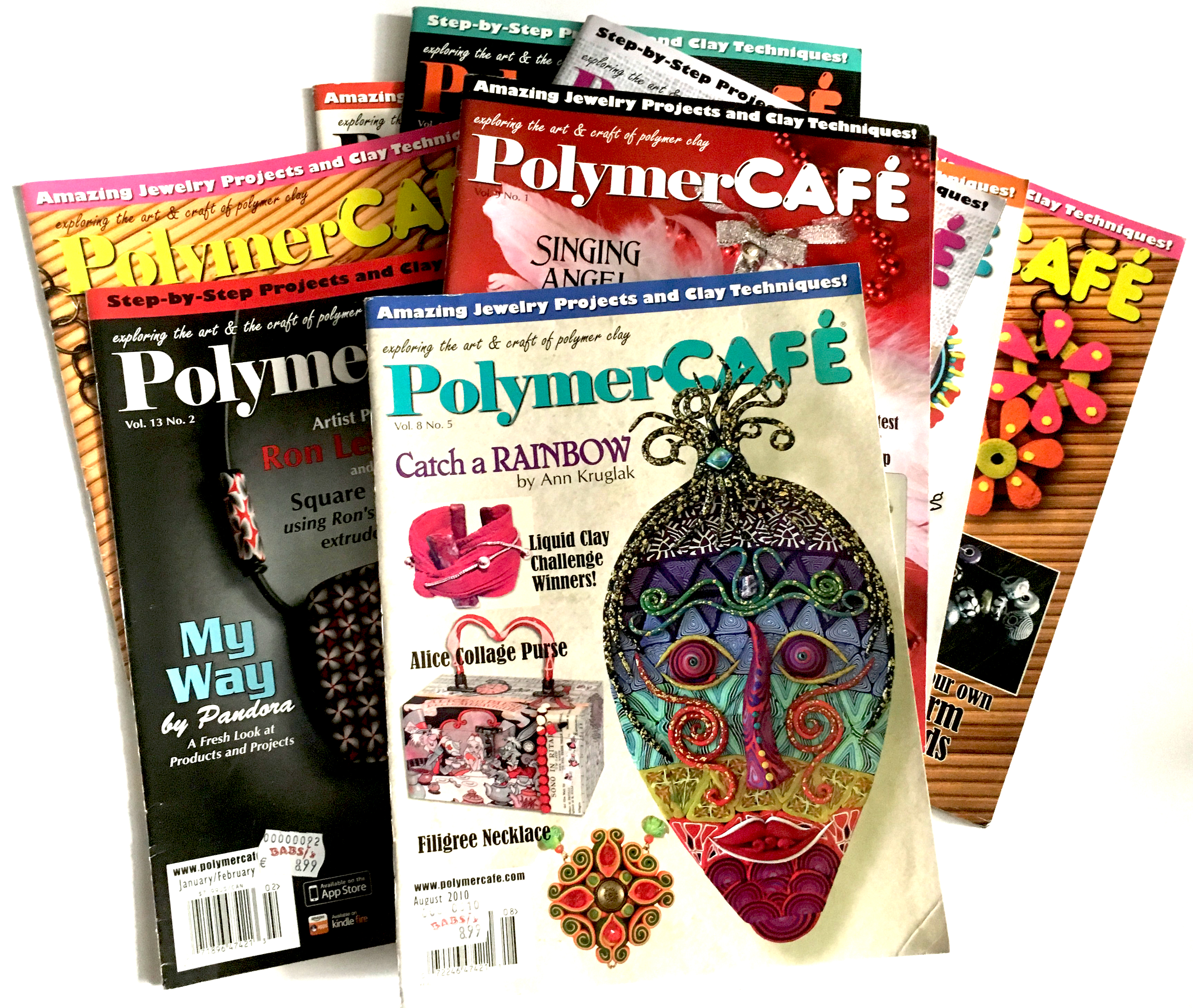 Zeitschriften PolymerCafe, 10 Stück sortierte Ausgaben