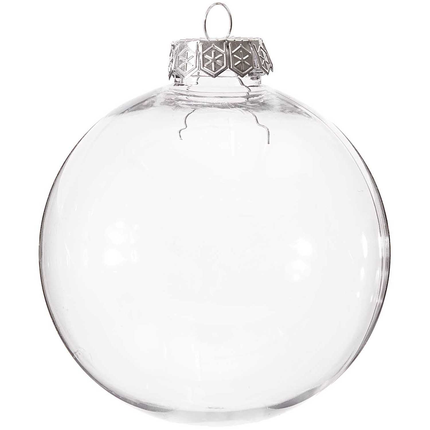 Weihnachtskugel aus Kunststoff 10cm Weihnachtskugel aus Kunststoff 10cm