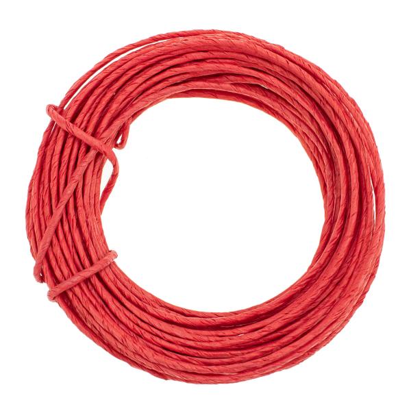 Papierdraht rot 2mm 10m Papierdraht rot 2mm 10m