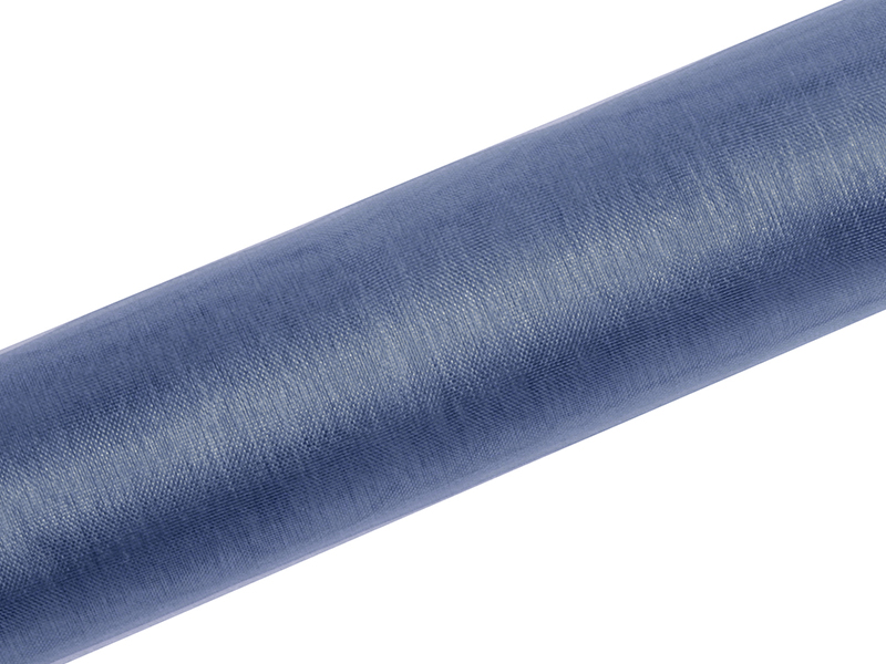 Organza Stoff einfarbig 0,36x9m