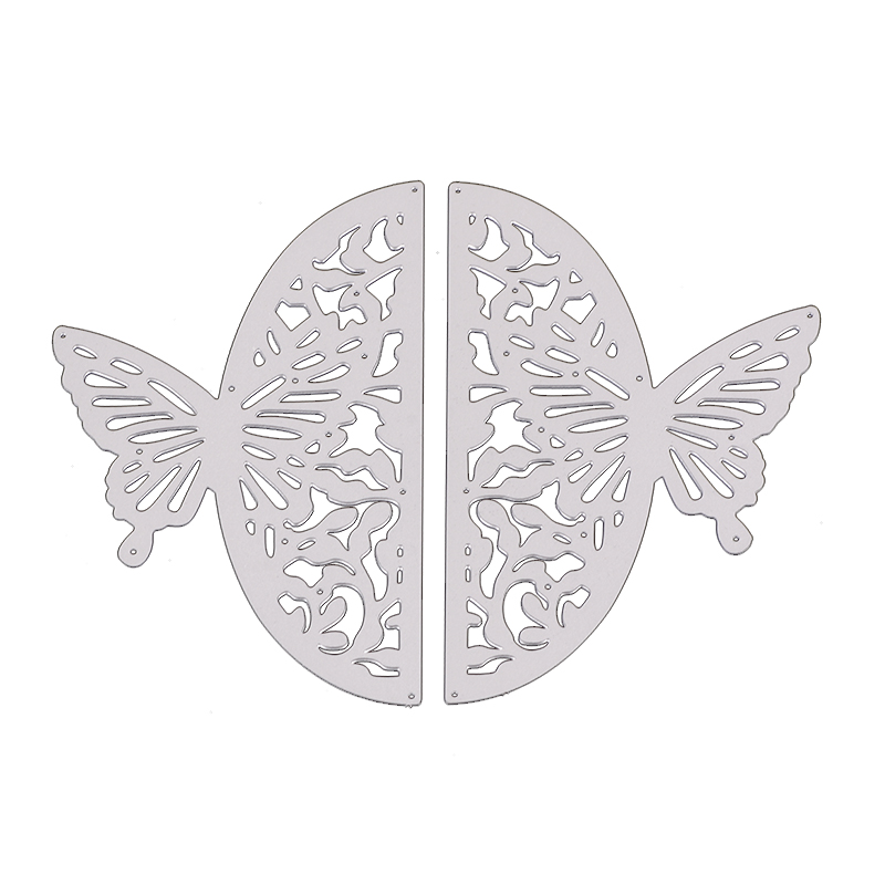 Stanzschablone Schmetterling Kartengestaltung 12,6x16,1cm 2 Stück 