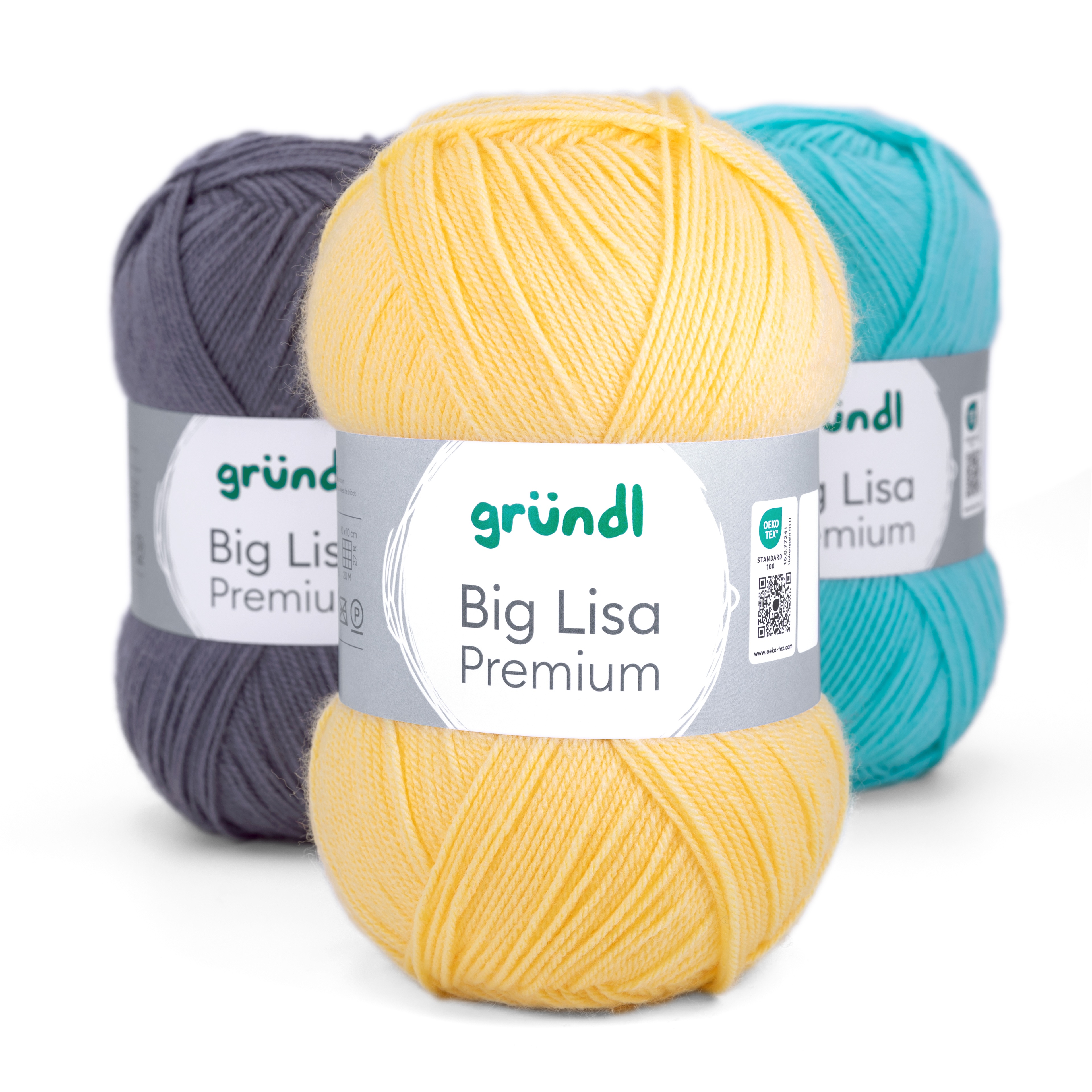 Gründl Big Lisa Premium Wolle PASTELLGELB 100% Polyacryl 250g 665m Gründl Big Lisa Premium Wolle PASTELLGELB 100% Polyacryl 250g 665m