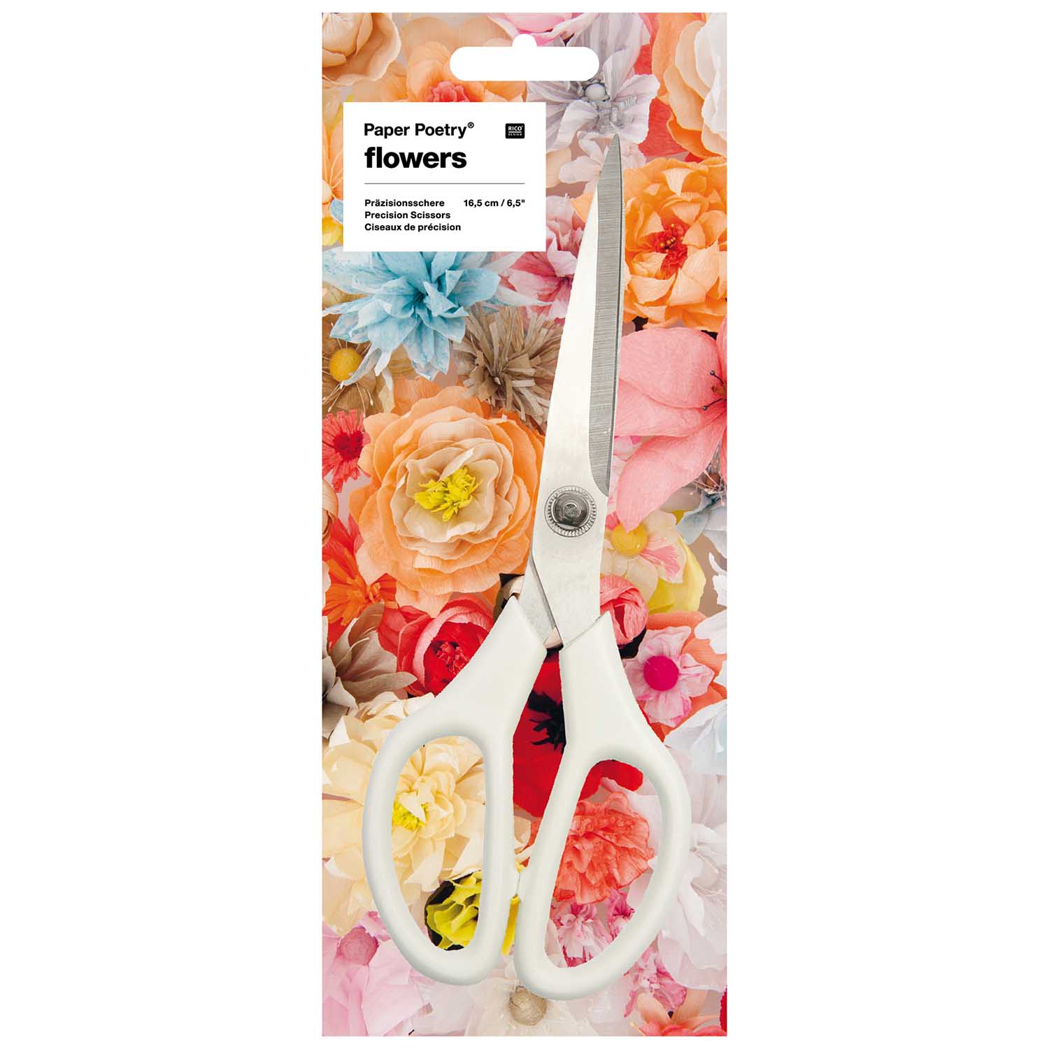 Präzisionsschere für Papier 16,5 cm rostfrei Präzisionsschere für Papier 16,5 cm rostfrei