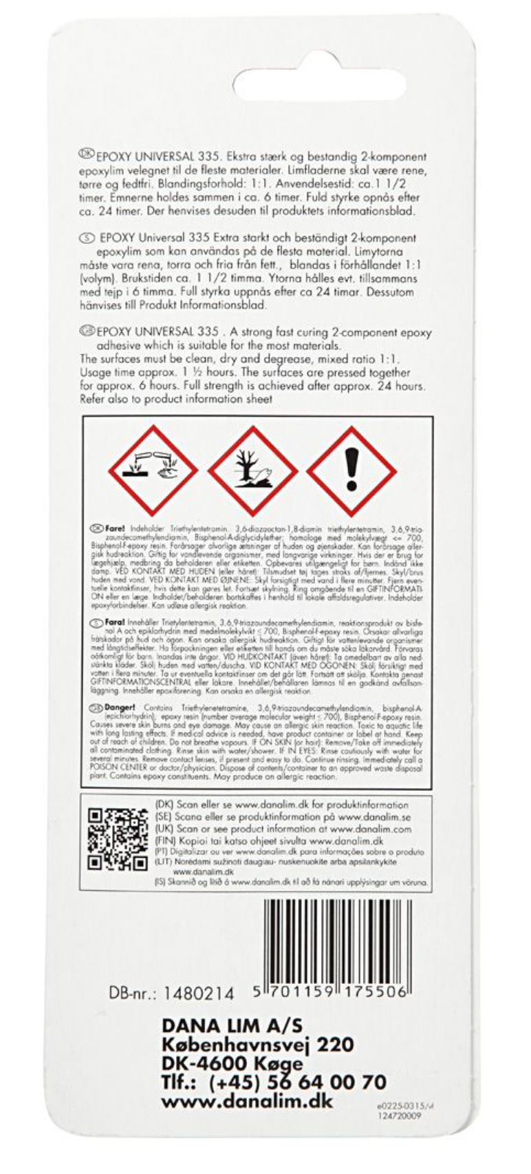 Epoxid Kleber 2 Komponenten in Spritze 24 ml Epoxid Kleber 2 Komponenten in Spritze 24 ml