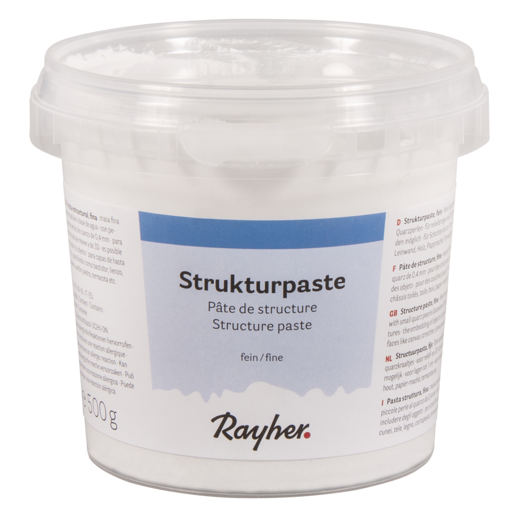 Strukturpaste weiß fein Structure Paste 500g