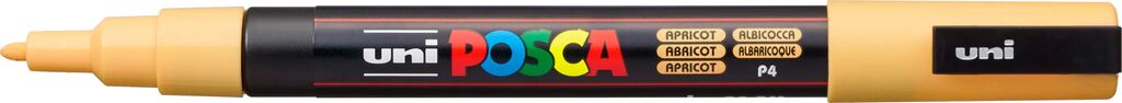 UNI POSCA Marker PC-3M APRICOT Rundspitze 0,9-1,3mm