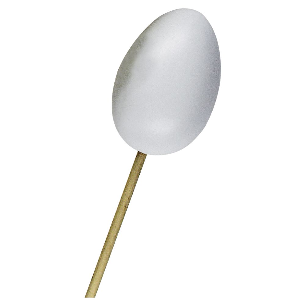 Plastik-Ei 18 cm mit Stutzen