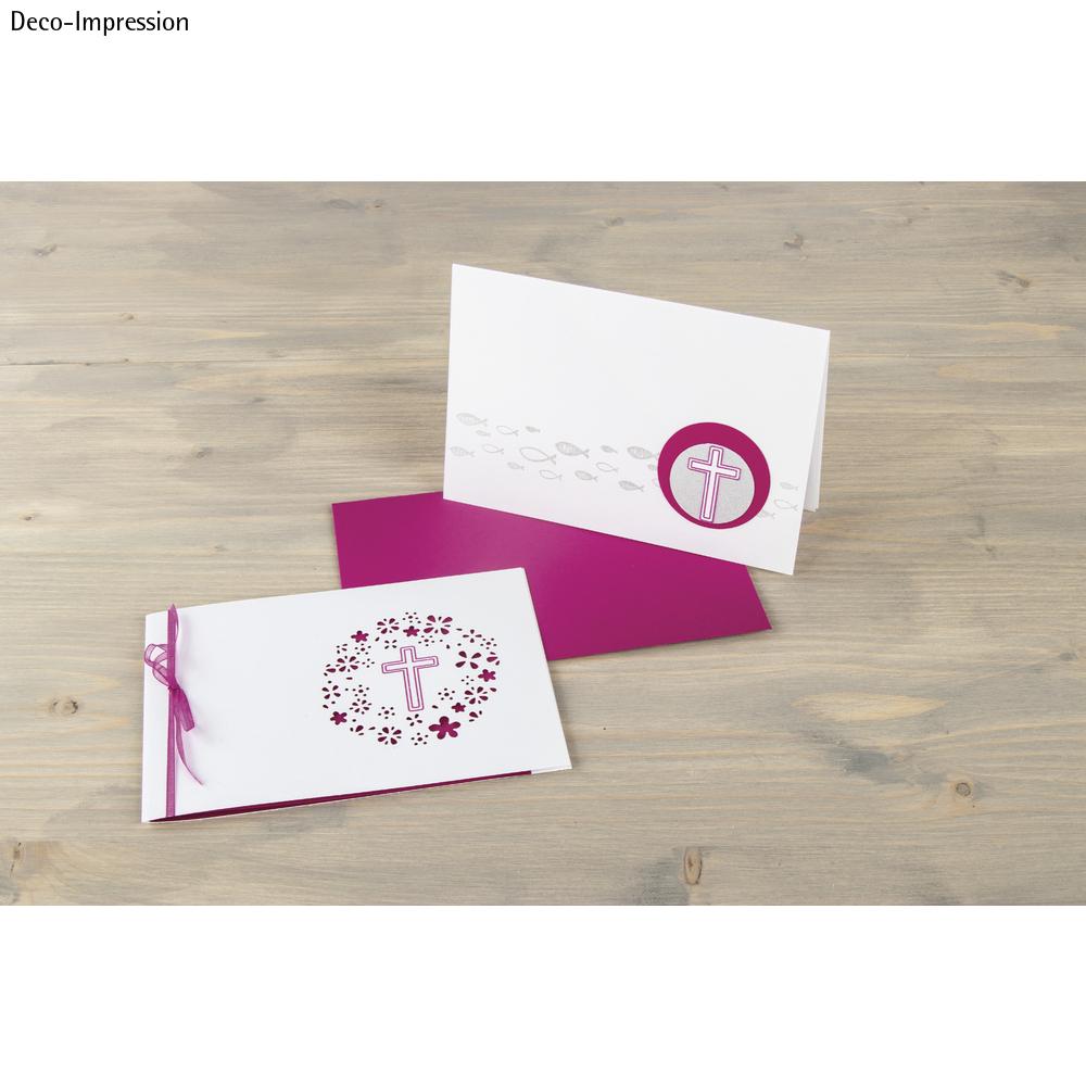 Stanzschablone Blütenkranz Negativ ca. ø 7,5cm 