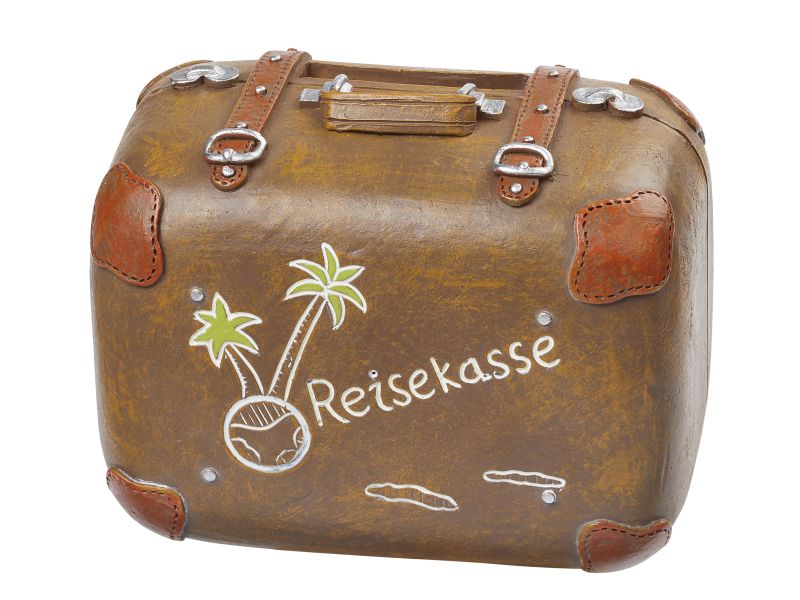 Reisekasse-Koffer 8x5x6cm