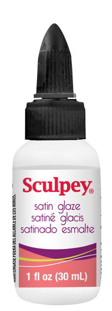 Sculpey Klarlack satin, Satin Glaze, 30ml