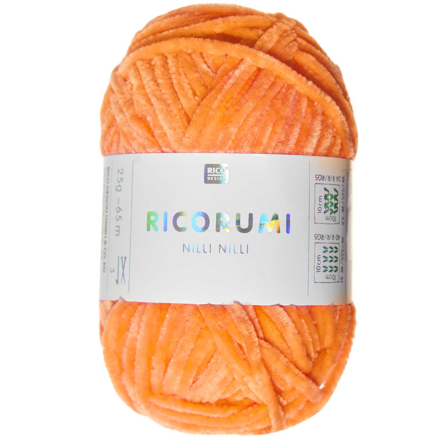 Ricorumi Nilli Nilli 100 % PES 25g / 65m Ricorumi Nilli Nilli 100 % PES 25g / 65m