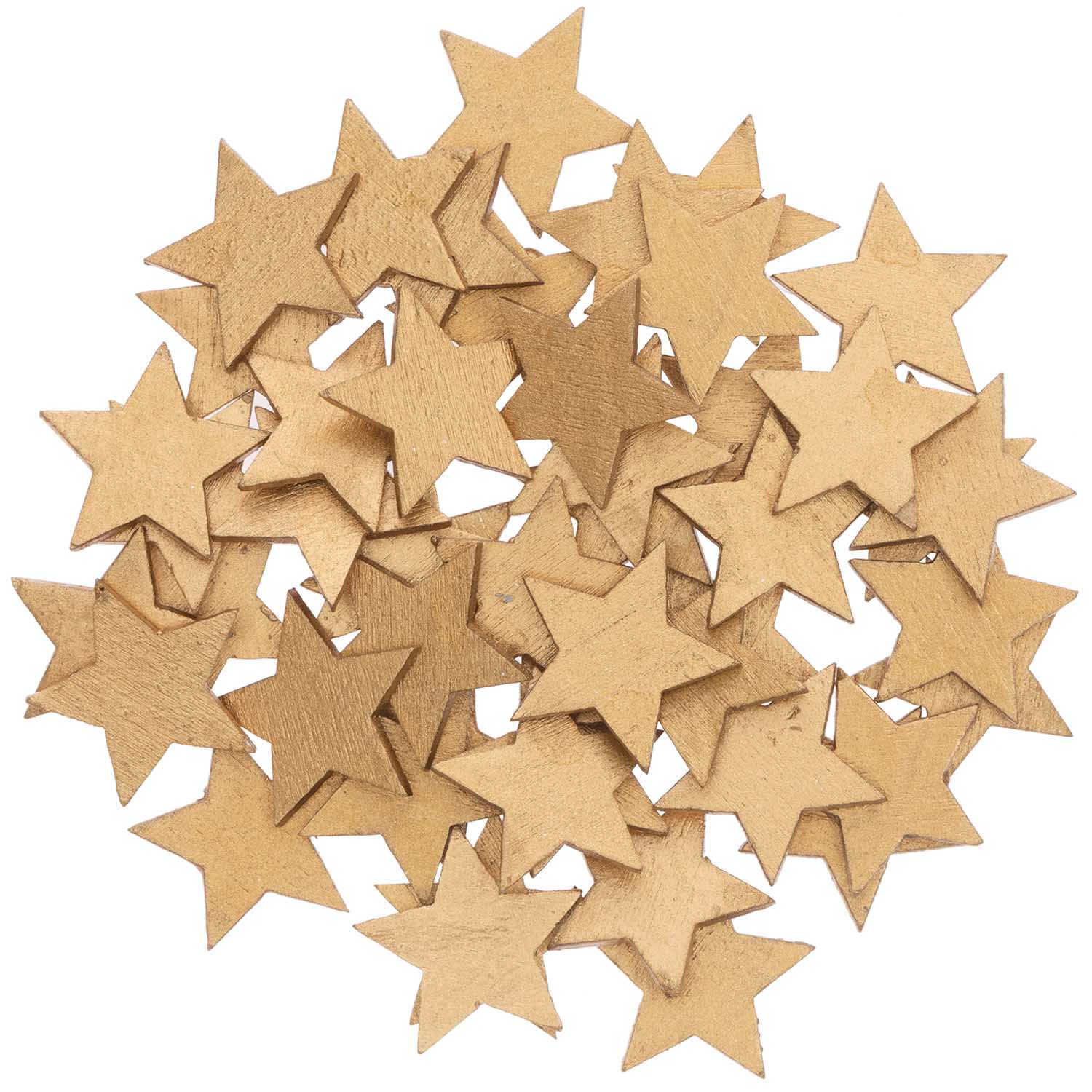 Streudeko Sterne gold 48 Stk. 20x19mm Streudeko Sterne gold 48 Stk. 20x19mm