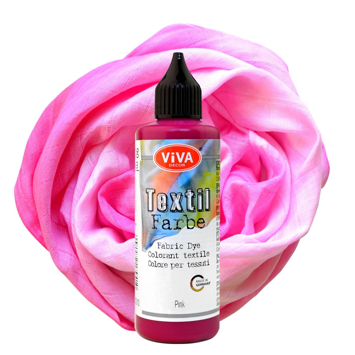Viva Decor Textil- und Batikfarbe 90 ml Viva Decor Textil- und Batikfarbe 90 ml