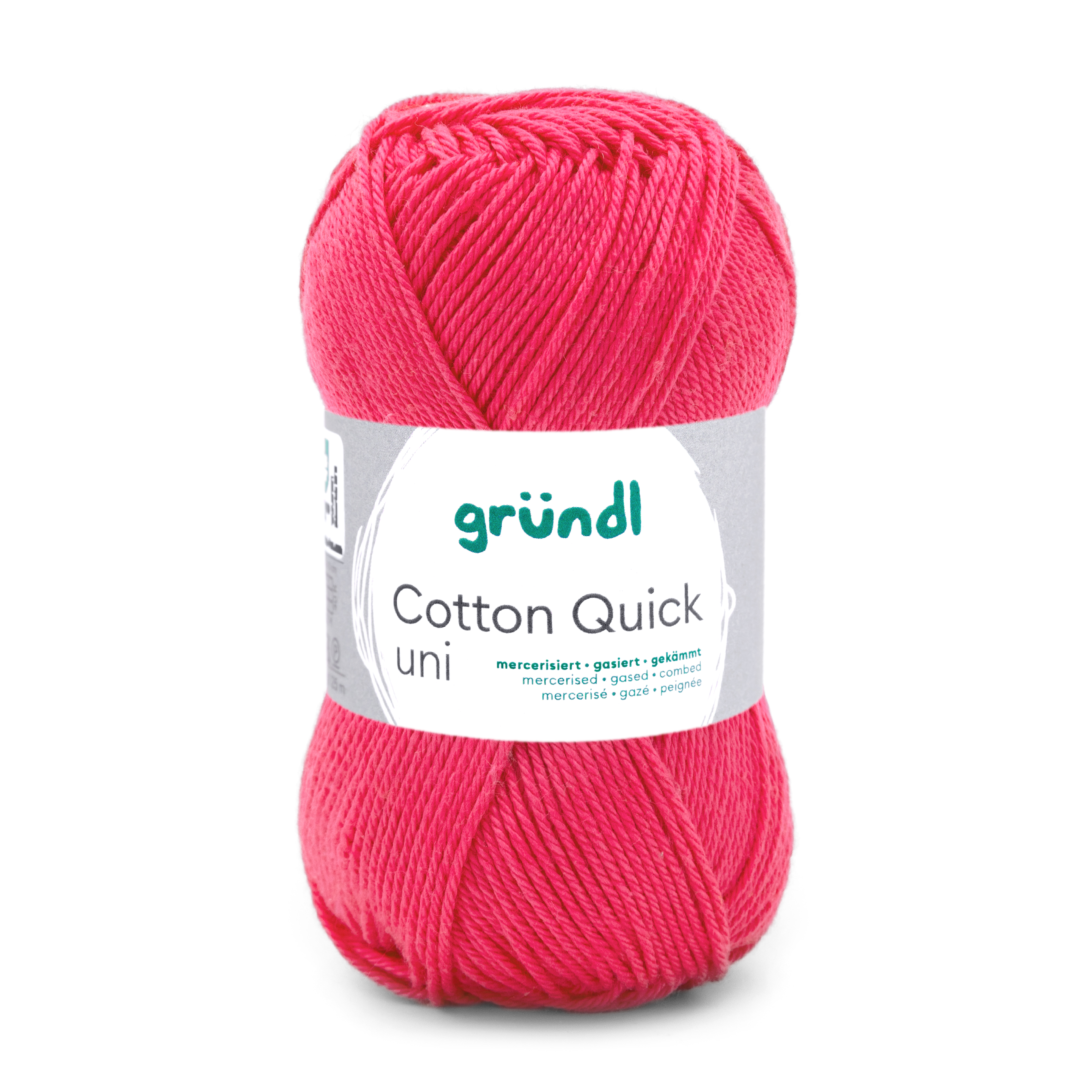 Cotton Quick Uni KORALLE 100 % Baumwolle mercerisiert gasiert gekämmt 50g/125m 10 Stück Cotton Quick Uni KORALLE 100 % Baumwolle mercerisiert gasiert gekämmt 50g/125m 10 Stück