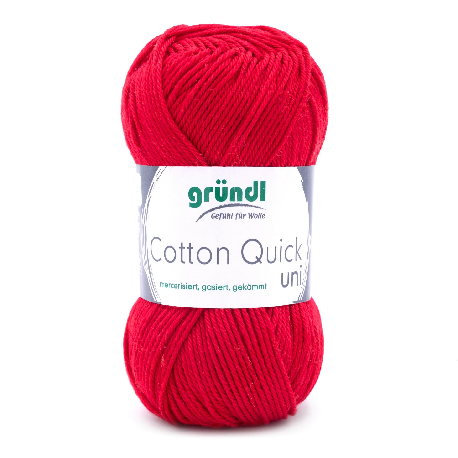 Cotton Quick uni, 100 % Baumwolle, 50g/125m