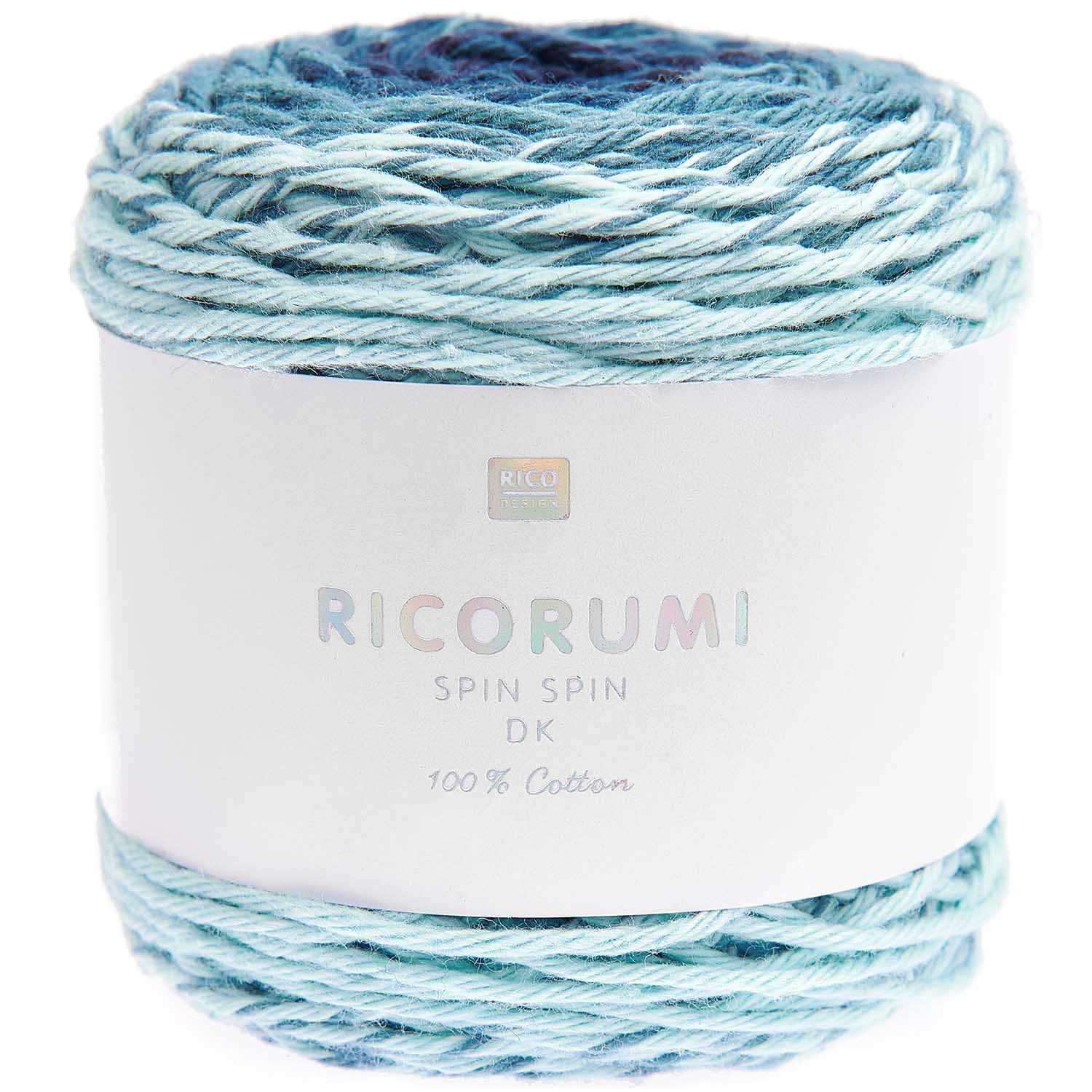 Ricorumi Spin Spin dk, Farbverlauf, 50g, 100 % Baumwolle