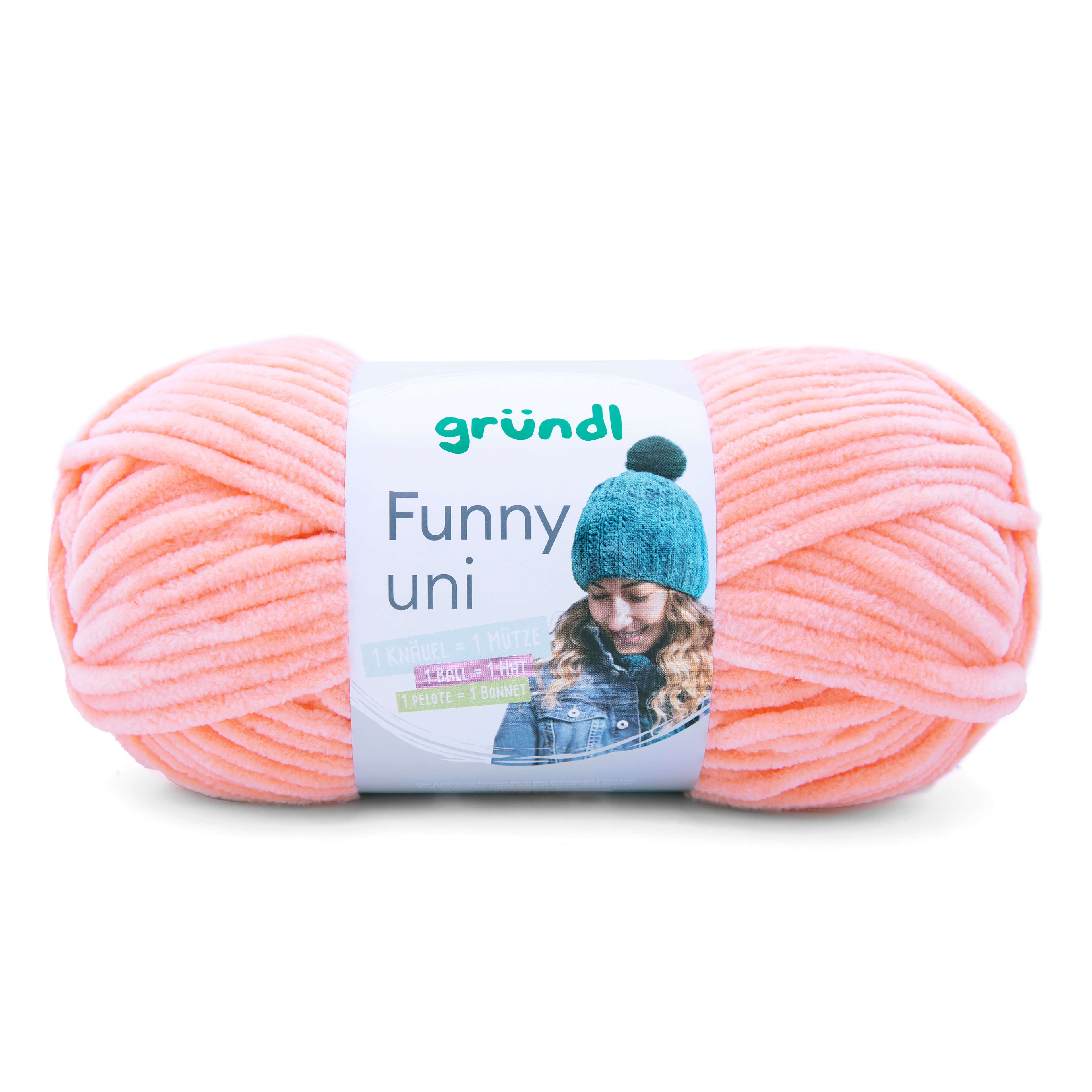 Gründl Funny Uni Wolle Microfaser 100g/120m 100% Polyacryl Gründl Funny Uni Wolle Microfaser 100g/120m 100% Polyacryl