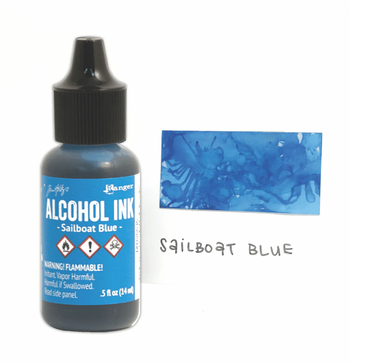 Alkoholtinte Ranger Tim Holtz Sailboat Blue 14ml Alkoholtinte Ranger Tim Holtz Sailboat Blue 14ml