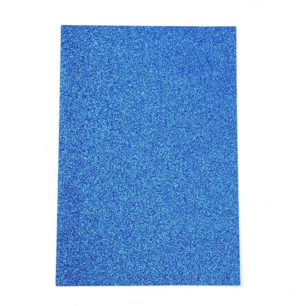 Moosgummi Glitter A4, 2mm 20x30cm, Glimmermoosgummi, per Stück